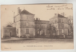 CPA PIONNIERE THOUARCE (Maine Et Loire) - Château De Fesle - Thouarce