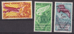 ⭐ Inde - Poste Aérienne - YT N° 18 à 20 ** - Neuf Sans Charnière - 1949 ⭐ - Ungebraucht