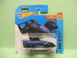 BATMAN LIVE! BATMOBILE - HW City 2015 - Batman - HOTWHEELS Hot Wheels Mattel 1/64 EU Blister - HotWheels