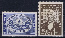 Finland Mi Nr 162 - 163 MNH/**/postfrisch/neuf Sans Charniere  1931 - Unused Stamps