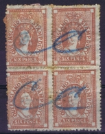 Queensland: F17 Used 4-block  Fold - Usati