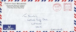 Hong Kong 1985 Neopost “205/2205” N1822 Meter Franking Cover - Covers & Documents