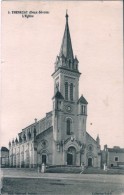 6. THENEZAY (Deux-Sèvres) L´Eglise CPA écrite Collection H.A.G Photo Raymond Poitiers - Thenezay