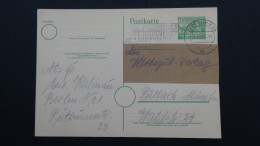 Germany - Berlin (West) - 1952 - Mi: P 13 I O - Look Scan - Postales - Usados