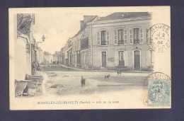 SARTHE 72 MAROLLES LES BRAULTS Rue De La Gare - Marolles-les-Braults