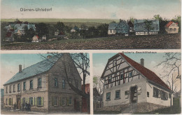 AK Dürren Uhlsdorf Dürrenuhlsdorf Gasthof Bei Waldenburg Oberwiera Schwaben Franken Göpfersdorf Schlagwitz Niederwinkel - Waldenburg (Sachsen)