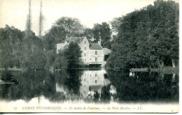 N°228 F -cpa Saint André De Fontenay  -le Petit Moulin- - Molinos De Agua