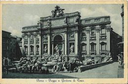 Roma - Piazza E Fontana Di Trevi - Ed. Enrico Verdesi - Carte E.V.R. - Fontana Di Trevi