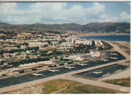 06 - NICE  - VUE AERIENNE  AEROPORT - Transport Aérien - Aéroport