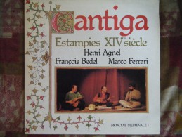 Cantiga - Estampies XIVème Siècle - Henri Agnel / François Bedel / Marco Ferrari - World Music