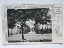 Berlin Restaurant Schloss Wannsee 1904 Year / Old Postcard - Wannsee