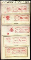 Korea Seoul 1988 / Olympic Games Seoul 1988 / Machine Stamps - Summer 1988: Seoul