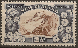 NZ 1935 2 1/2d P13-14x13.5 SG 560 UNHM #UK264 - Neufs