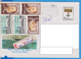 REGISTERED LETTER INFLATION STAMPS   ROMANIA STATIONERY - Other & Unclassified