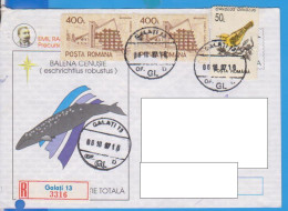 REGISTERED LETTER INFLATION STAMPS   ROMANIA STATIONERY - Other & Unclassified