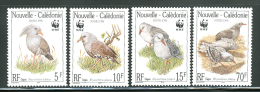 NOUVELLE CALEDONIE 1998 - Y&T N°768/771** - PROTECTION DE LA NATURE : LE CAGOU - GOMME INTACTE - LUXE - Unused Stamps