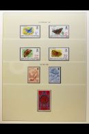 GUERNSEY 1948-1990 EXTENSIVE NEVER HINGED MINT COLLECTION Presented In A Trio Of Dedicated Printed, Hingeless... - Otros & Sin Clasificación
