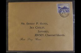 JERSEY 1943-94 COVERS COLLECTION In An Album. Mostly, Illustrated Unaddressed First Day Types With A Few Postal... - Andere & Zonder Classificatie