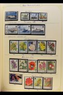 ISLE OF MAN 1995-2008 EXTENSIVE NEVER HINGED MINT COLLECTION Presented In Mounts In A Spring Back Album. An... - Autres & Non Classés