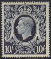 1939-48 10s Dark Blue Coat Of Arms, SG 478, Never Hinged Mint, Fresh. For More Images, Please Visit... - Unclassified