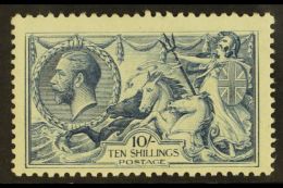 1918 10s Dull Grey-blue, Bradbury Seahorse, SG 217, Very Fine And Fresh Mint.  For More Images, Please Visit... - Non Classés