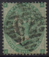 1862-64 1s Green SG 90, With Good Colour And Perfs, Neat Upright "62" Irish Numeral Cancel. For More Images,... - Andere & Zonder Classificatie