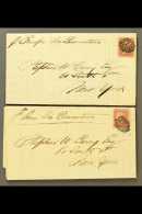 1862 (8 And 22 Aug) Two Matching "Prices Current" Printed Lists Folded And Sent Unsealed From Liverpool To New... - Otros & Sin Clasificación