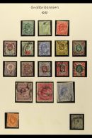 1902-51 USED COLLECTION ALL DIFFERENT, Includes 1902-13 KEVII Set To 10s (c.d.s. Postmark But Thinned), 1912-24,... - Altri & Non Classificati