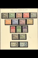 1938-50 COMPLETE FINE MINT COLLECTION On Dedicated Album Pages, Complete From The 1938-45 Definitives To The 1950... - Turks E Caicos