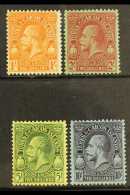 1928 1s To 10s SG 183/86, Fine Mint. (4) For More Images, Please Visit... - Turks & Caicos (I. Turques Et Caïques)