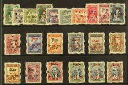 1930 Opening Of Ankara-Sivas Railway Complete Set (Mi 913/34, Scott 705/26, SG 1099/1120) Very Fine Mint. (22... - Other & Unclassified