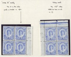 1938-51 Fine Mint KGVI Period Collection, Incl. 1938 Anniversary Set, 1942-49 Set Plus 2½d Value Recut... - Tonga (...-1970)