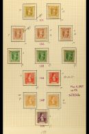 1907-34  STUDY COLLECTION Mostly Various Mint Or Used William Tell Issues Displaying Many Identified Minor... - Sonstige & Ohne Zuordnung