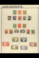 1924-53 COLLECTION Ranges Incl. 1924 & 1931 To 1s Used, 1935 Silver Jubilee Set Mint, 1937 KGVI Defins Set... - Südrhodesien (...-1964)