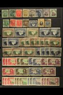 1924-1964 MINT & USED RANGES On Stock Pages, Inc 1924-29 To 8d Used, 1931-37 To 1s6d & 2s6d Used, 1932... - Rodesia Del Sur (...-1964)