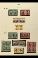 1929-52 FINE MINT OFFICIALS COLLECTION Nice Clean Lot On Album Pages, Incl. 1929 Both Sets Plus The 2d Value In... - África Del Sudoeste (1923-1990)