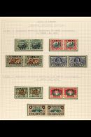 1926-63 VERY FINE MINT COLLECTION Neatly Presented On Typed Album Pages. Includes In Their Correct Units 1926 4d... - Afrique Du Sud-Ouest (1923-1990)