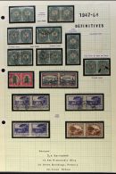 1947-54 USED COLLECTION Basic Set Plus Listed Shades With Both 5s, Also 2s6d "Heatwave" Printing, Plus ½d... - Sin Clasificación