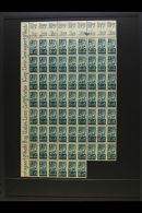 1942-4 BANTAM WAR EFFORT ISSUES IN MULTIPLES - All Values Represented With Different Issues Seen, Note Large Block... - Ohne Zuordnung