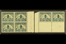 1933-48 1½d Broken Chimney & Faint Headgear And Flag On Chimney Varieties, Wmk Inverted, SG 57b/c,... - Zonder Classificatie