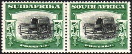 1927-30 5s Black & Green, Perf.14, SG.38, Very Fine Mint Horizontal Pair. For More Images, Please Visit... - Sin Clasificación