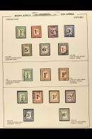 1914-61 POSTAGE DUES FINE USED COLLECTION Good Lot With 1914-22, 1922 Roulettes, 1922-6 Redrawn, 1927-8, 1943-4... - Non Classificati
