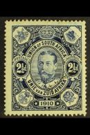 1910 2½d Deep- Blue On Lightly Blued Paper, "Specimen" Handstamp (light Impression), SG 1s, Couple Of Toned... - Ohne Zuordnung