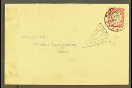 TRANSVAAL 1902 Cover To England With Pretoria "Passed Press Censor" Triangular Marking, Pretoria 18.5.02 Pmk, Env... - Unclassified