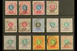 NATAL 1902-09 VERY FINE USED "High Values" Selection On A Stock Card. An Attractive Range Nearly All With Clear... - Sin Clasificación