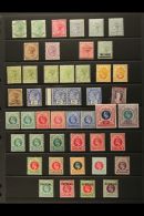 NATAL 1882-1909 MINT COLLECTION On A Stock Page. Includes 1882-89 Set Of All Values Plus Shade Interest, 1885... - Unclassified