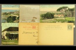 CARDS AND COVERS ASSEMBLY 1895-1915 Picture Post Cards, Covers, Or Postal Stationery From Pre-Union Cape Of Good... - Sin Clasificación