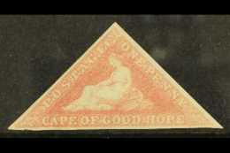 CAPE OF GOOD HOPE 1853-63 1d Rose, SG 5a,. Unused (regummed) With Three Clear Margins. Attractive Stamp For More... - Sin Clasificación