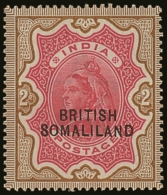 1903 2r Carmine And Yellow- Brown With Opt At Bottom, SG 22, Lightly Hinged Mint. For More Images, Please Visit... - Somalilandia (Protectorado ...-1959)