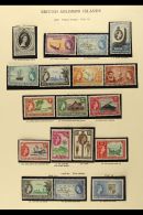 1953-77 SUPERB MINT COLLECTION With All Stamps From 1961 Onwards Being NEVER HINGED MINT, Includes 1956-63... - Iles Salomon (...-1978)